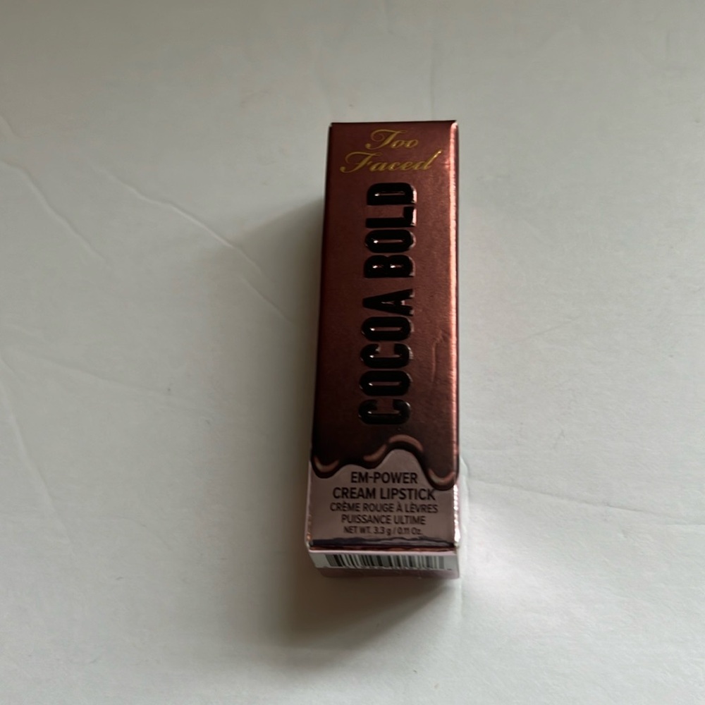 Too Faced • Cocoa Bold Lipstick! Buttercream